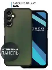 Чехол для Samsung Galaxy A24, пластиковый, ROSCO, противоударный, с силиконовой окантовкой