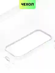 Прозрачный чехол для TCL 30E/TCL 30 SE/TCL 305, 30/30 5G/30+ силиконовый BROSCORP с защитой камер