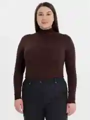 Коричневый блузка женская