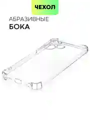Прозрачный противоударный чехол Broscorp для Infinix Hot 30 Play, силиконовый, с усиленными углами