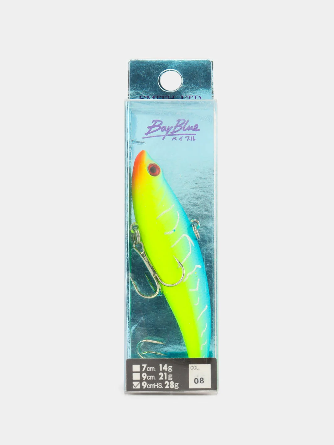 Лайм ратлин Columbia Bay Blue 90 mm, 28 г