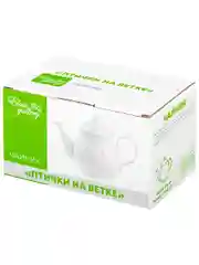 Чайник заварочный 430 мл 17х9,5х12 см Elan Gallery Птички на ветке