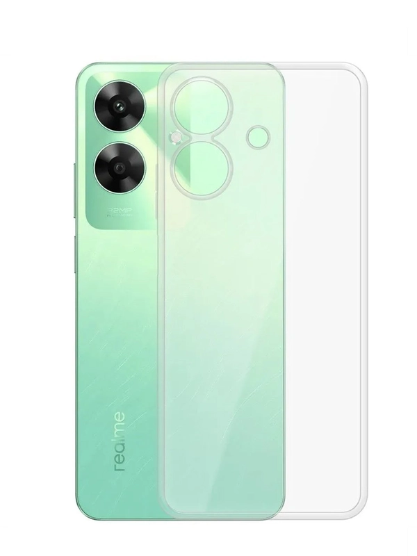 Чехол для Realme Note 60 / Note 60x (Реалми Нот 60), прозрачный