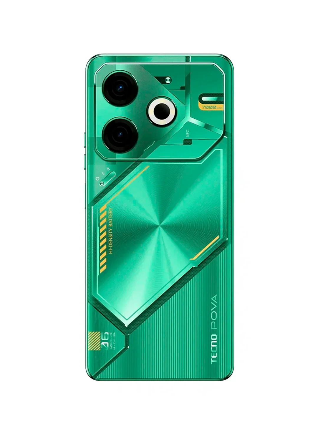 Зеленый смартфон TECNO POVA 6 Neo, 8/256 Гб