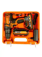 Дрель-шуруповерт аккумуляторная Patriot BR 201UES-H, 20 В, 2 x 2 Ач Li-ion, ЗУ