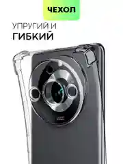 Противоударный чехол Broscorp для Realme 11 Pro, 11 Pro+, силиконовый, с усиленными углами