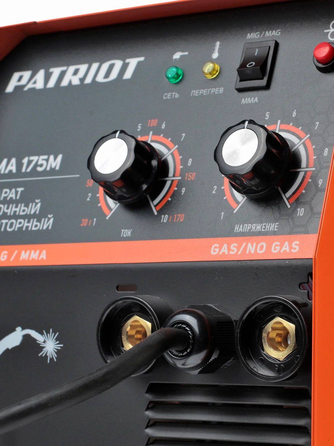 Сварочный полуавтомат инверторного типа Patriot WMA 175 M, 6700 Вт