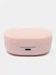 Розовый наушники Беспроводные MPods A6S Bluetooth, с микрофоном