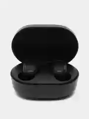 Черный наушники Беспроводные MPods A6S Bluetooth, с микрофоном