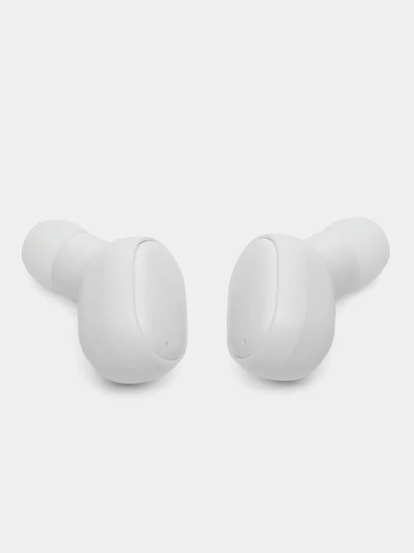 Белый наушники Беспроводные MPods A6S Bluetooth, с микрофоном