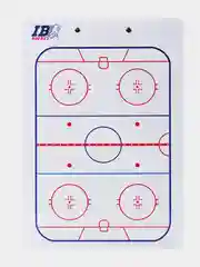 Белый доска тактическая для хоккея IB Hockey 23*33см, 25*40см