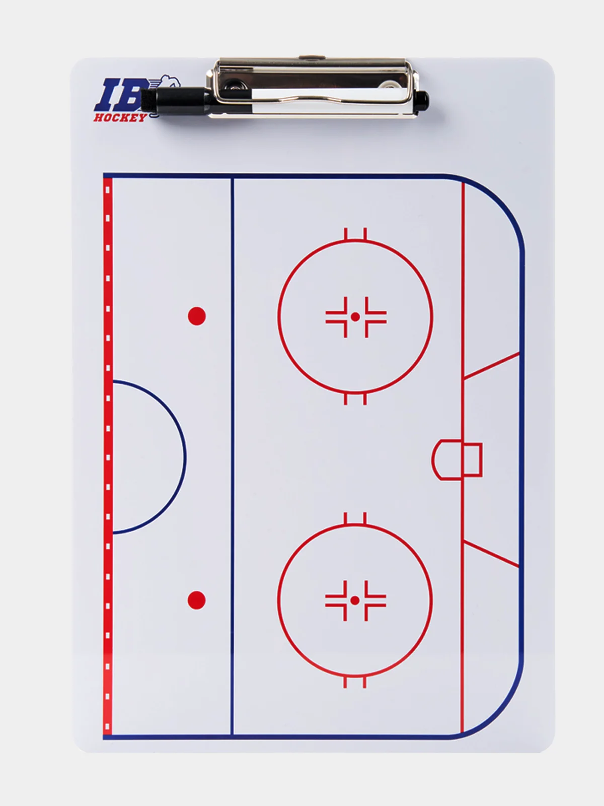 Белый доска тактическая для хоккея IB Hockey 23*33см, 25*40см