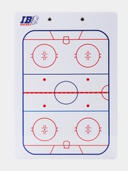 Доска тактическая для хоккея IB Hockey 23*33см, 25*40см