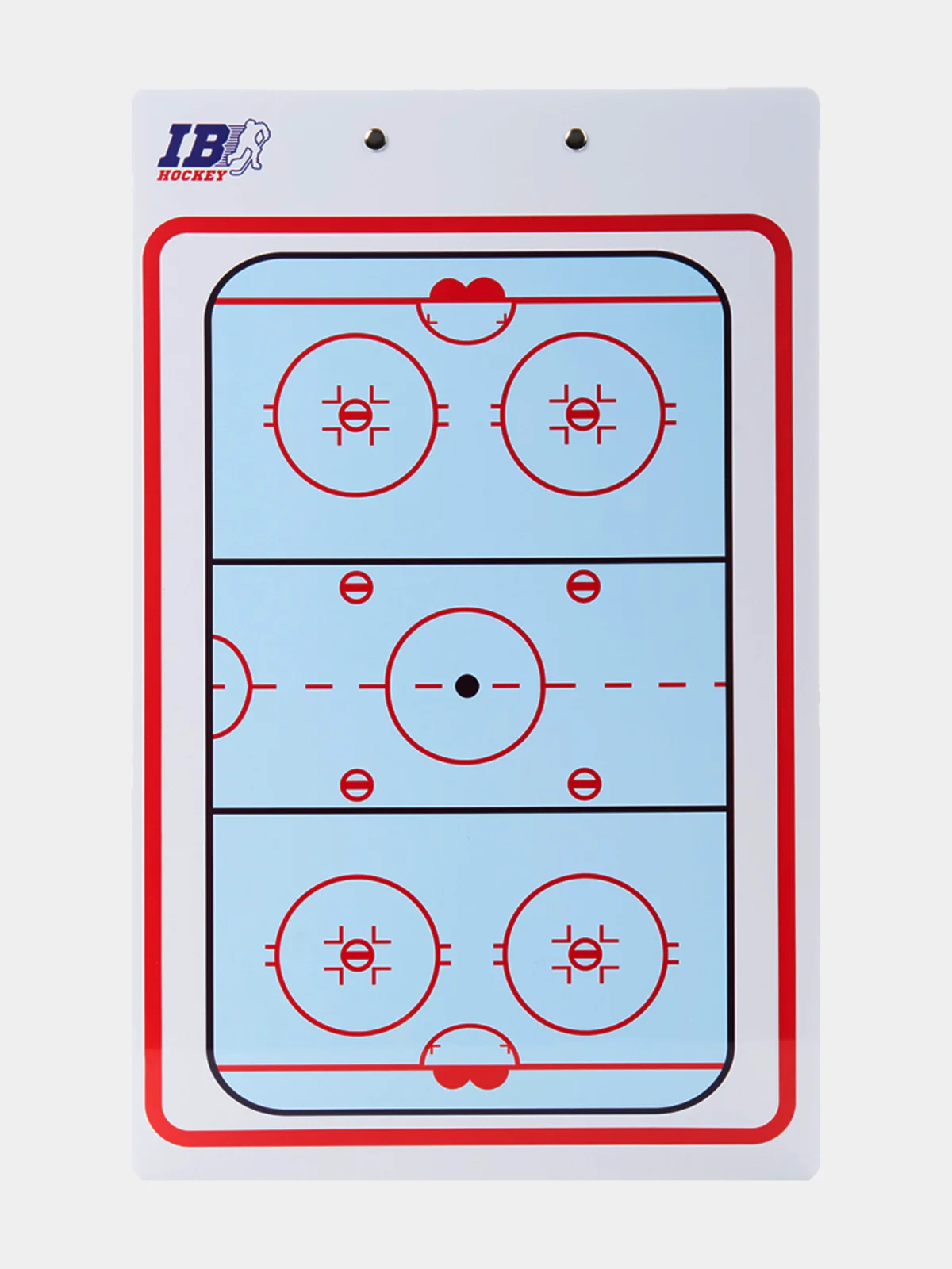 Белый доска тактическая для хоккея IB Hockey 23*33см, 25*40см