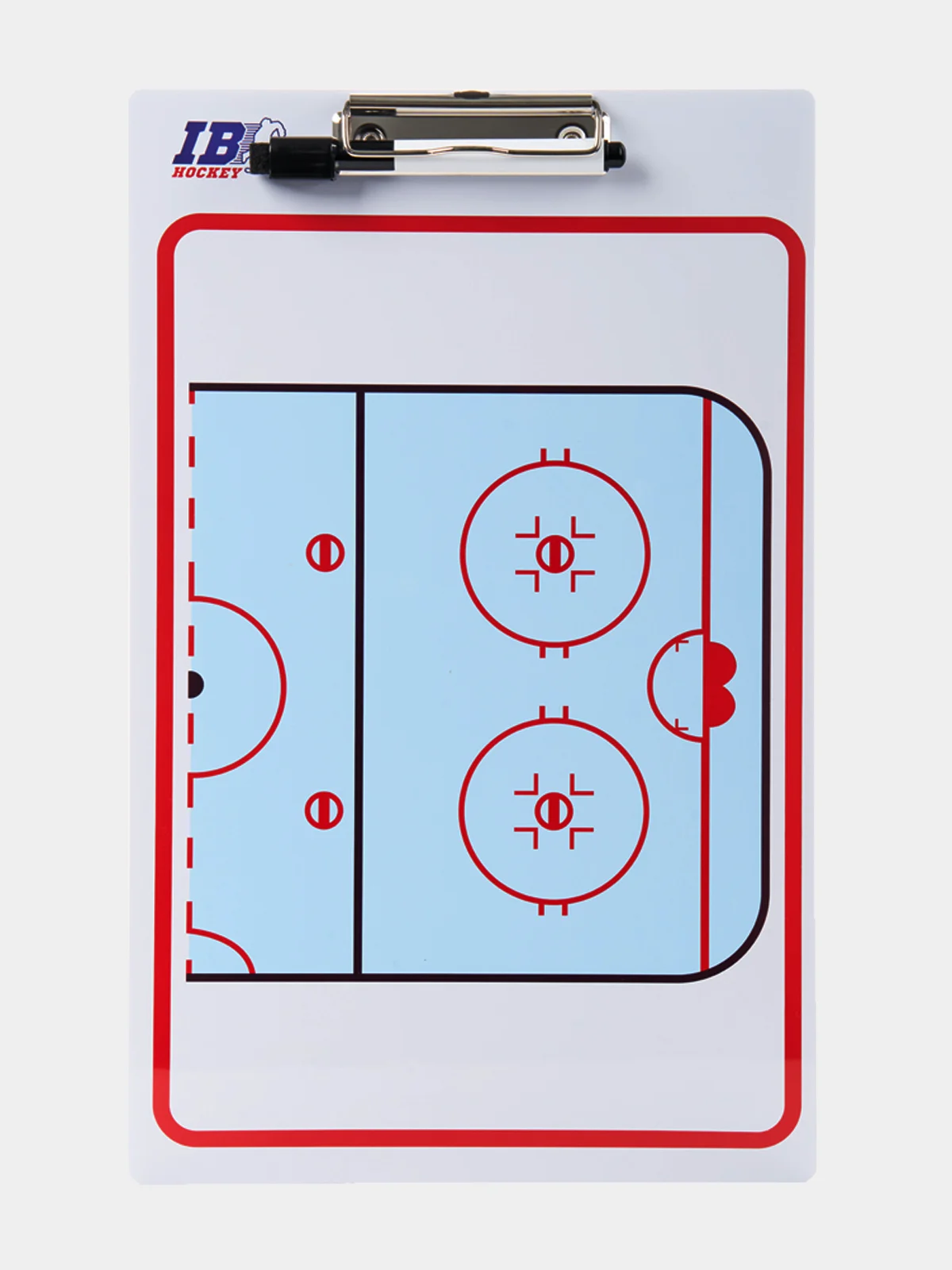 Белый доска тактическая для хоккея IB Hockey 23*33см, 25*40см