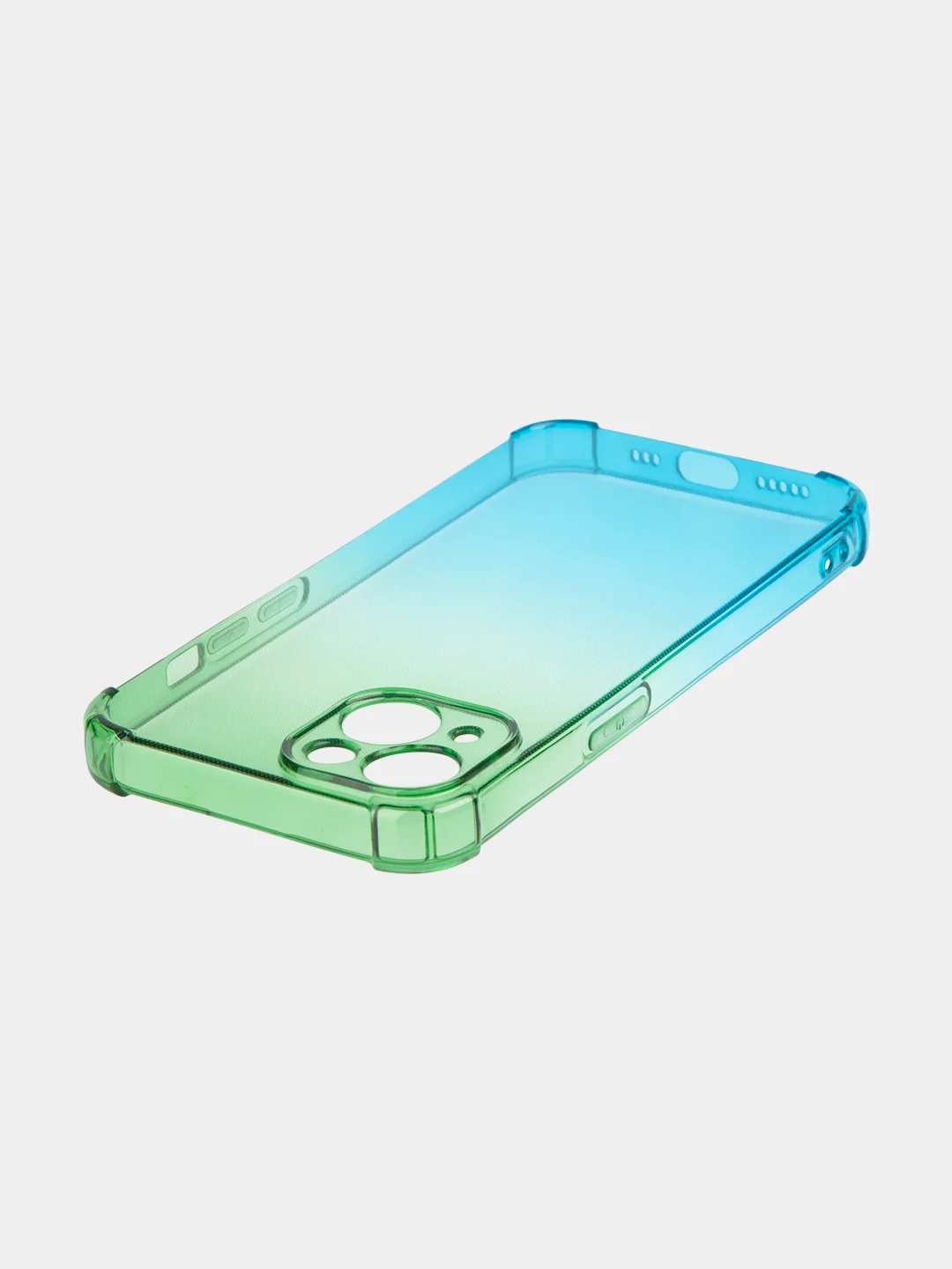 Лайм чехол для iPhone 15, 14, Pro, Max, Plus, силиконовый, BROSCORP, противоударный, углы, карман