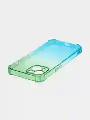 Лайм чехол для iPhone 15, 14, Pro, Max, Plus, силиконовый, BROSCORP, противоударный, углы, карман