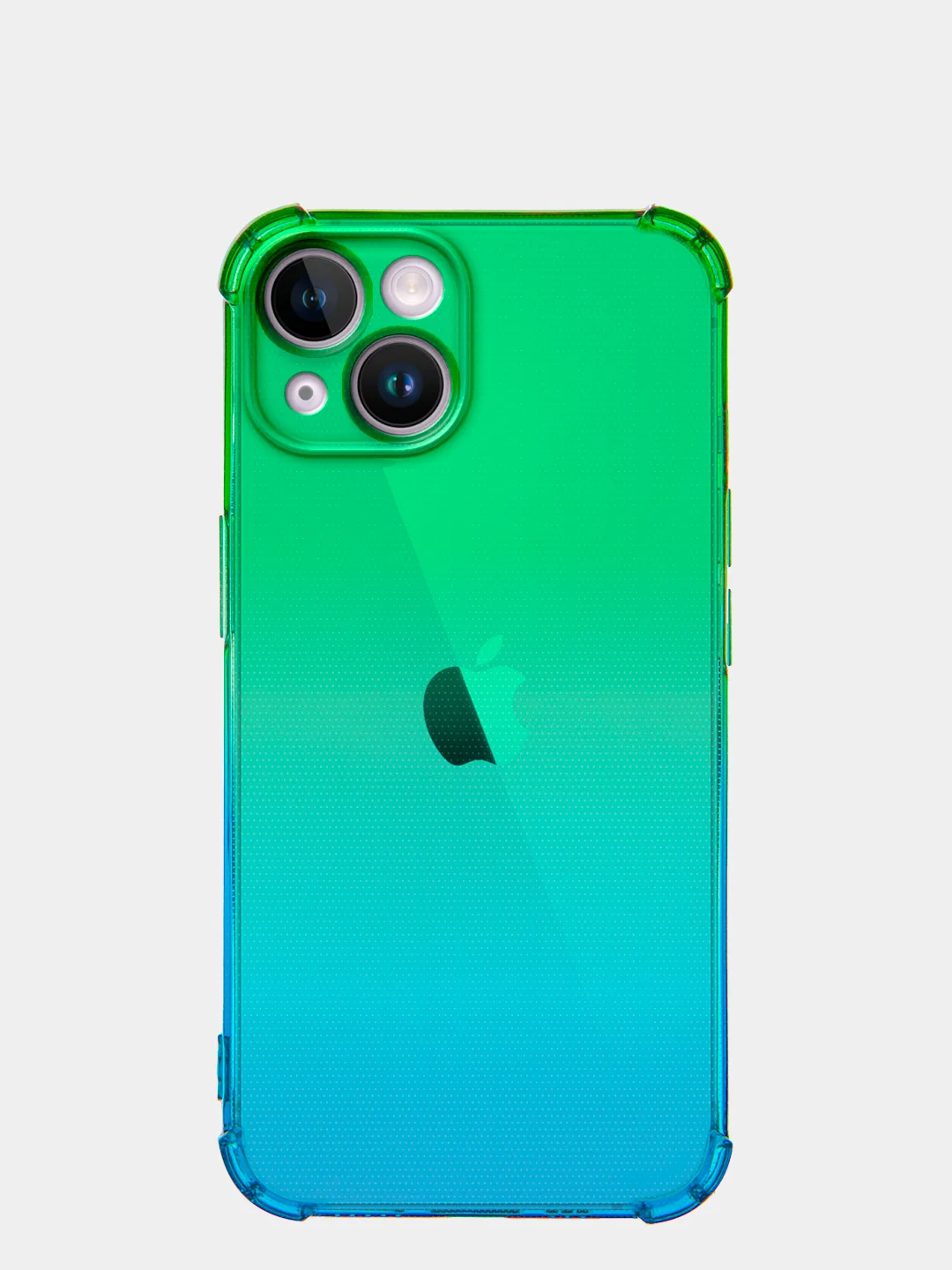Лайм чехол для iPhone 15, 14, Pro, Max, Plus, силиконовый, BROSCORP, противоударный, углы, карман