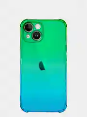 Лайм чехол для iPhone 15, 14, Pro, Max, Plus, силиконовый, BROSCORP, противоударный, углы, карман