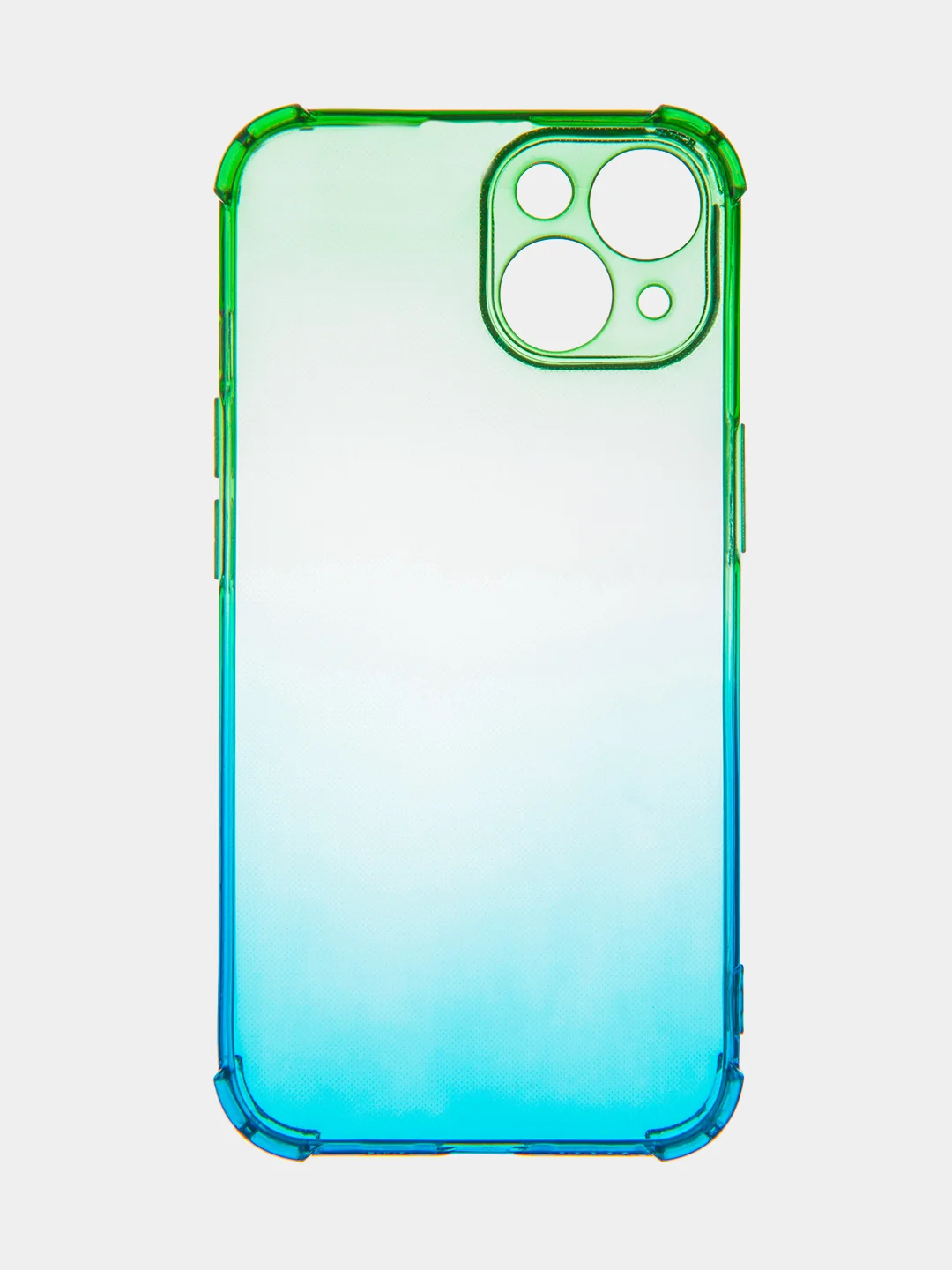 Лайм чехол для iPhone 15, 14, Pro, Max, Plus, силиконовый, BROSCORP, противоударный, углы, карман