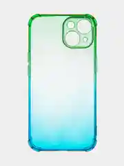 Лайм чехол для iPhone 15, 14, Pro, Max, Plus, силиконовый, BROSCORP, противоударный, углы, карман