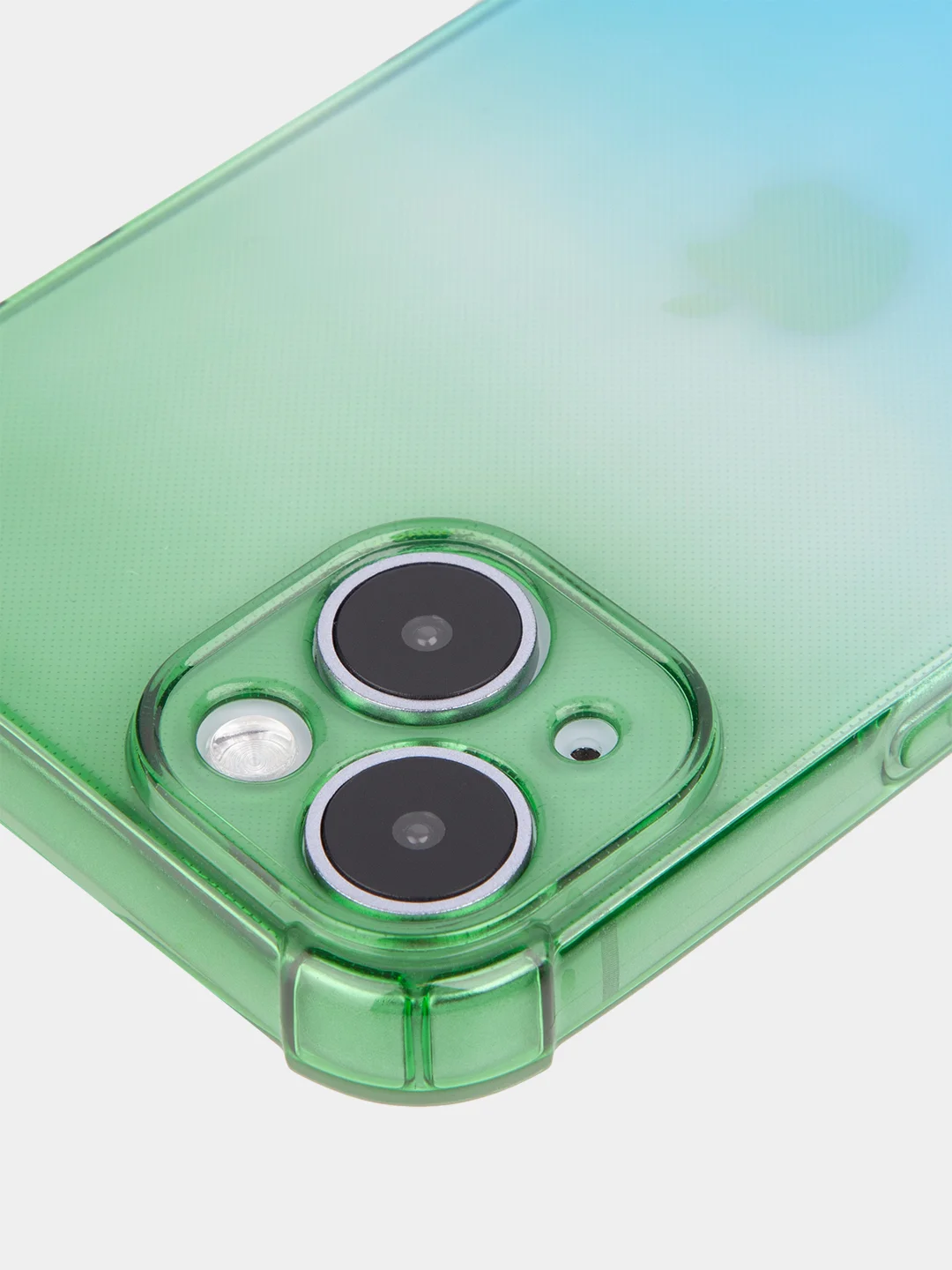 Лайм чехол для iPhone 15, 14, Pro, Max, Plus, силиконовый, BROSCORP, противоударный, углы, карман