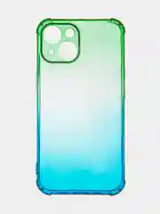 Лайм чехол для iPhone 15, 14, Pro, Max, Plus, силиконовый, BROSCORP, противоударный, углы, карман
