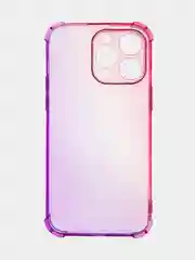 Розовый чехол для iPhone 15, 14, Pro, Max, Plus, силиконовый, BROSCORP, противоударный, углы, карман