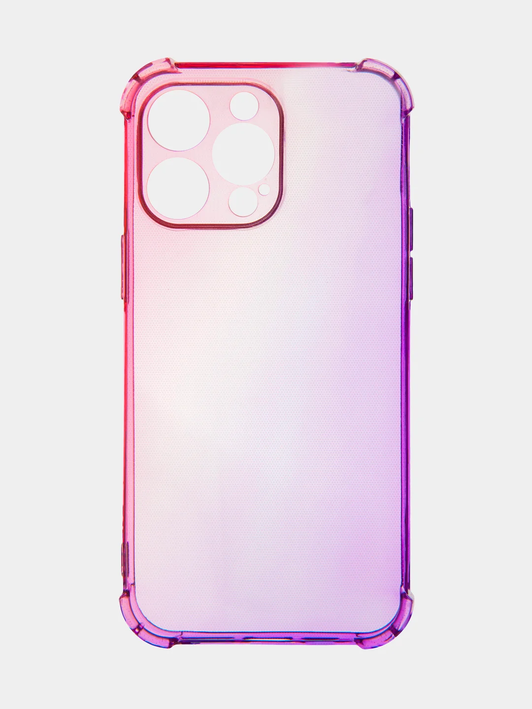 Розовый чехол для iPhone 15, 14, Pro, Max, Plus, силиконовый, BROSCORP, противоударный, углы, карман
