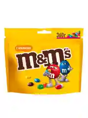 Конфеты M&M's драже с арахисом и молочным шоколадом для компании, 360г