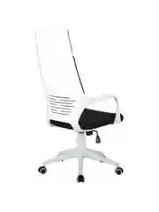 Кресло офисное BRABIX PREMIUM Prime EX-515, пластик белый, ткань, черное, 531812