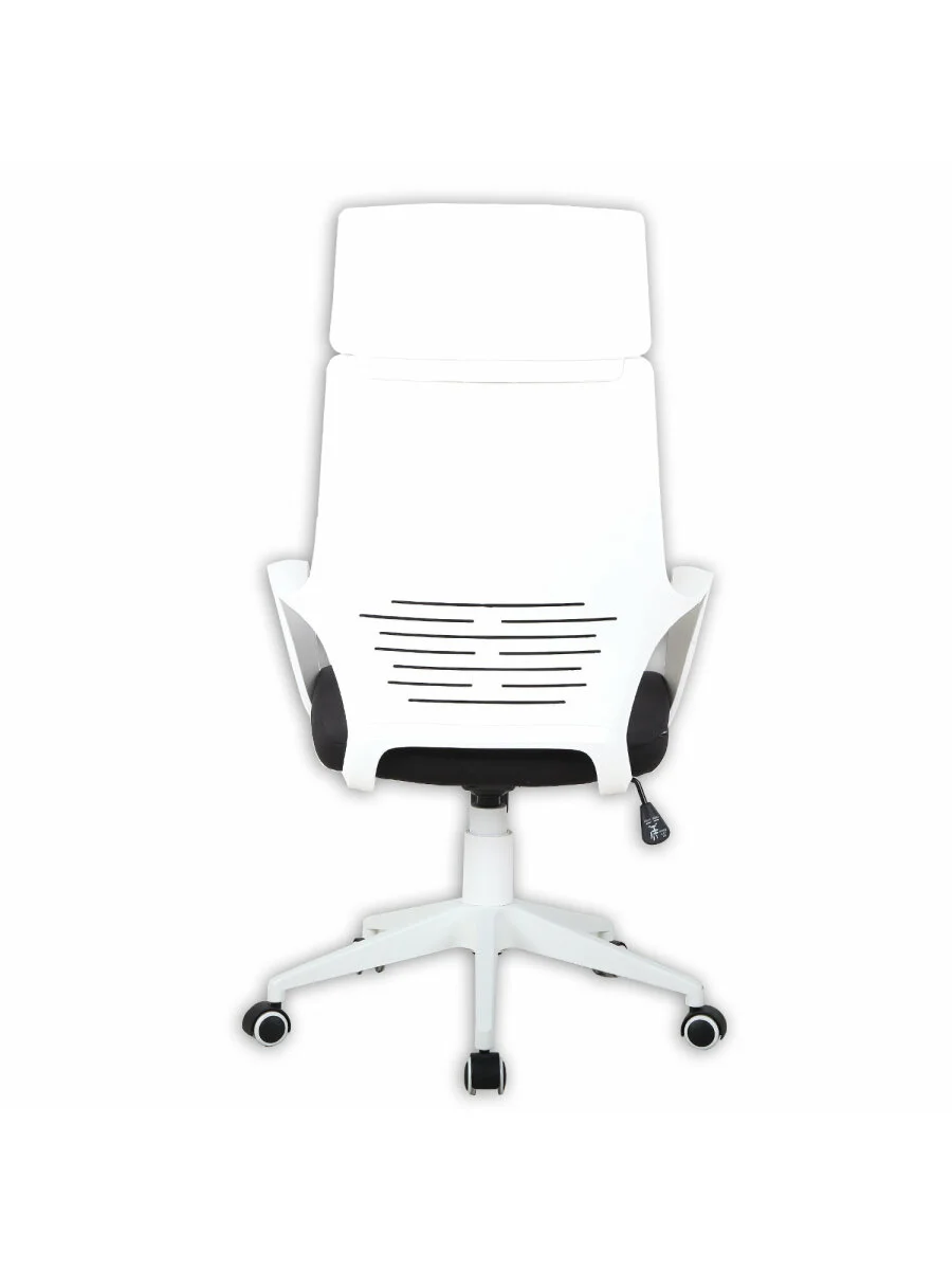 Кресло офисное BRABIX PREMIUM Prime EX-515, пластик белый, ткань, черное, 531812