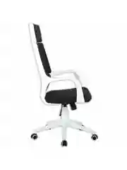 Кресло офисное BRABIX PREMIUM Prime EX-515, пластик белый, ткань, черное, 531812