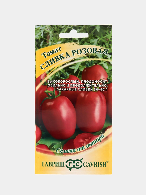 Семена томат Сливка розовая Гавриш