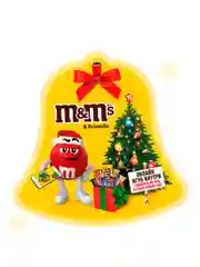 Сладкий подарок M&M's & Friends Праздничный колокольчик на Новый Год, набор конфет M&M's, Snickers, Twix, Milky Way, Mars 168г