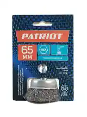 Щетка для дрели Patriot, чашка, 65 мм, гофрированная проволока