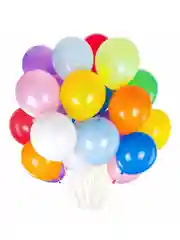 Шарики воздушные, разноцветные, 30 см, 30 штук, яркие цвета, Brauberg Kids