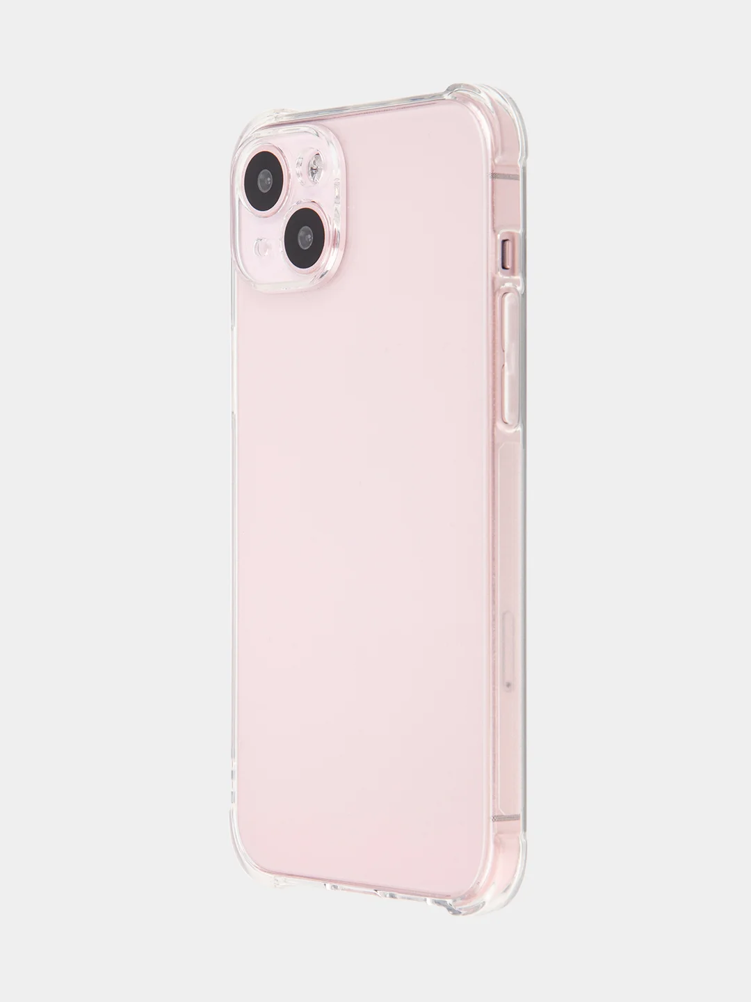 Прозрачный чехол для iPhone 15, 14, Pro, Max, Plus, силиконовый, BROSCORP, противоударный, углы, карман