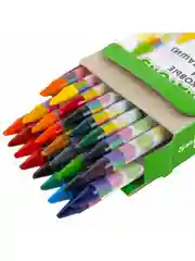 Восковые мелки для рисования Brauberg Kids, Набор 24 цвета, 271697