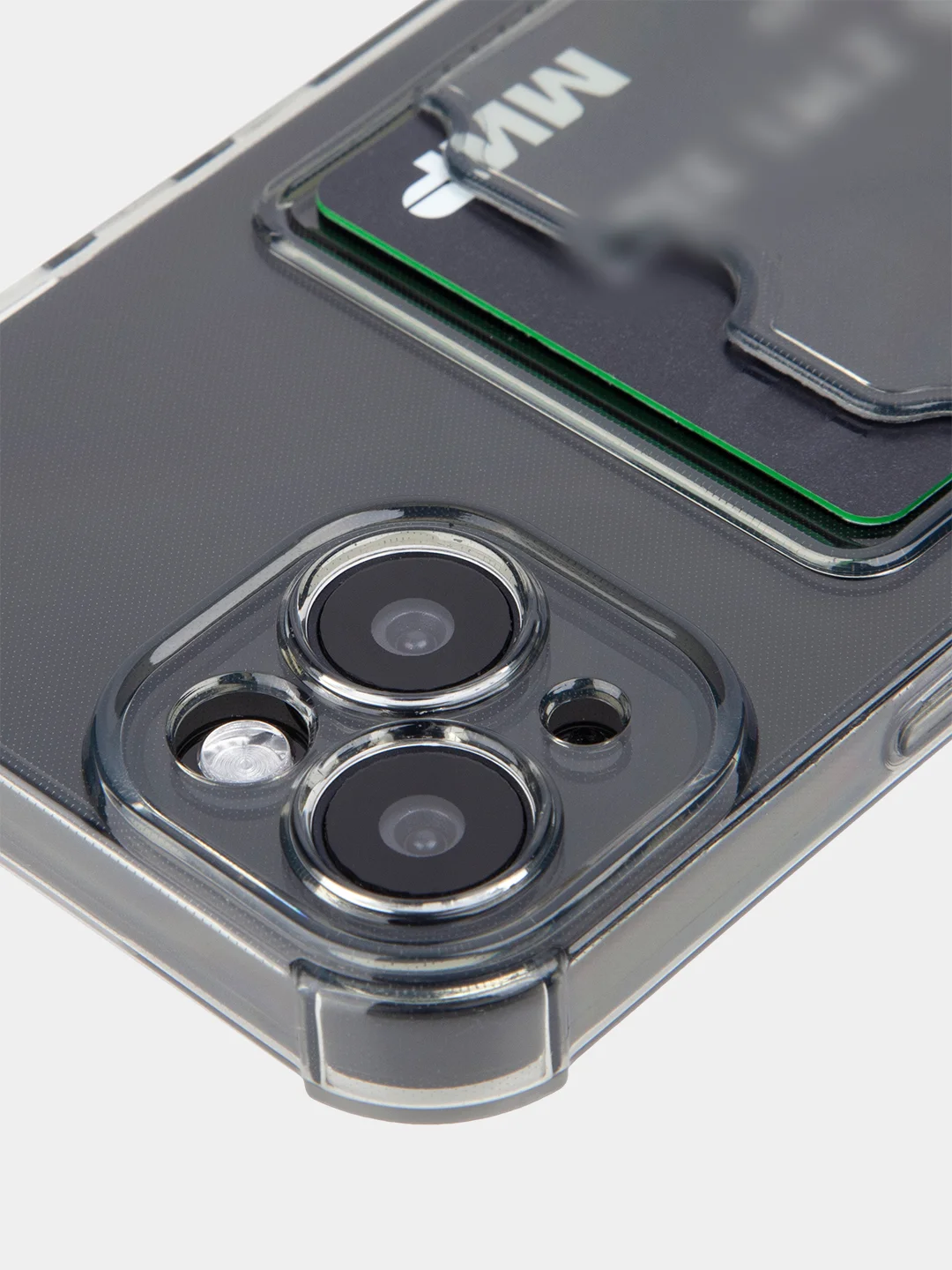 Серый чехол для iPhone 15, 14, Pro, Max, Plus, силиконовый, BROSCORP, противоударный, углы, карман