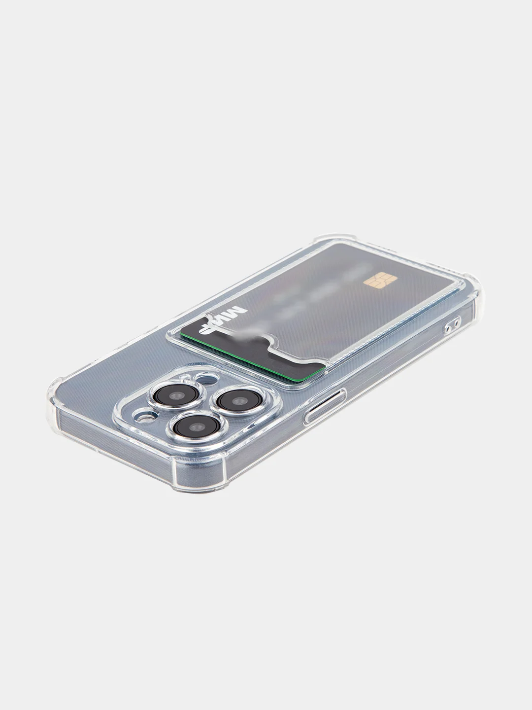 Белый чехол для iPhone 15, 14, Pro, Max, Plus, силиконовый, BROSCORP, противоударный, углы, карман