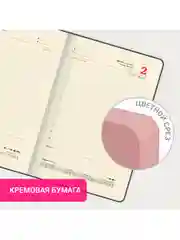 Ежедневник датированный 2025 Brauberg, планер планинг записная книжка А5, под кожу