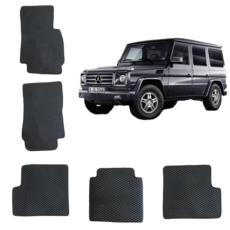 Автомобильные 3D-коврики EVA для Mercedes-Benz G-class (W463)(3)/Мерседес Г-класс W463 (3)