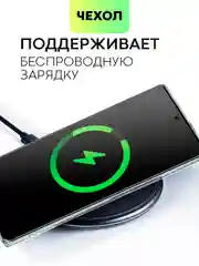 Прозрачный чехол для Honor X9a и Honor Magic5 Lite силиконовый BROSCORP, с кармашком и защитой камер