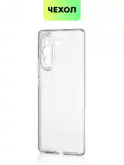 Прозрачный силиконовый чехол BROSCORP для Huawei Nova 10, с защитой камер и от прилипания