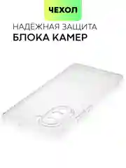 Прозрачный силиконовый чехол BROSCORP для Huawei Nova 10, с защитой камер и от прилипания