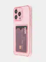 Красный чехол для iPhone 15, 14, Pro, Max, Plus, силиконовый, BROSCORP, противоударный, углы, карман
