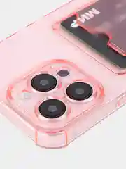 Красный чехол для iPhone 15, 14, Pro, Max, Plus, силиконовый, BROSCORP, противоударный, углы, карман