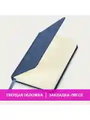 Ежедневник недатированный МАЛЫЙ 100х150мм А6 BRAUBERG Status, под кожу, 160л, синий,113368
