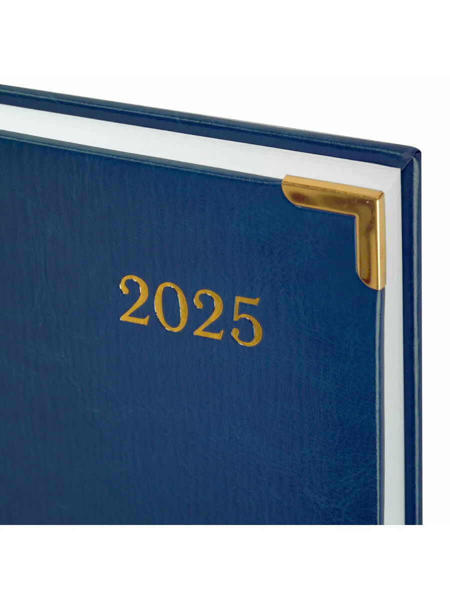 Ежедневник датированный 2025 Brauberg, планер планинг записная книжка А5, под кожу